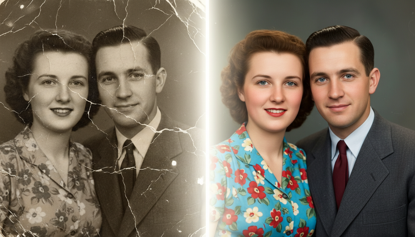 Before and After Restoration